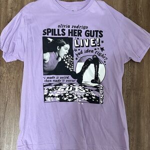 Olivia Rodrigo guts shirt